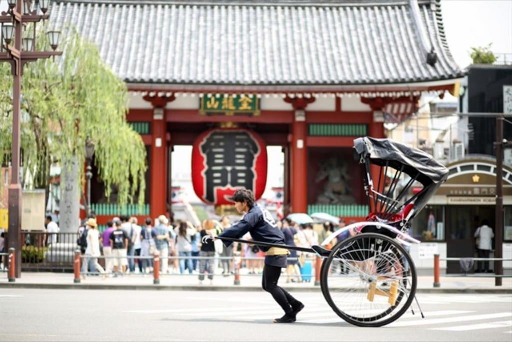 203 Oshiage Sta 3Mins Walk! Wi-Fi Elevator 4Pax Apartment Tokyo Luaran gambar